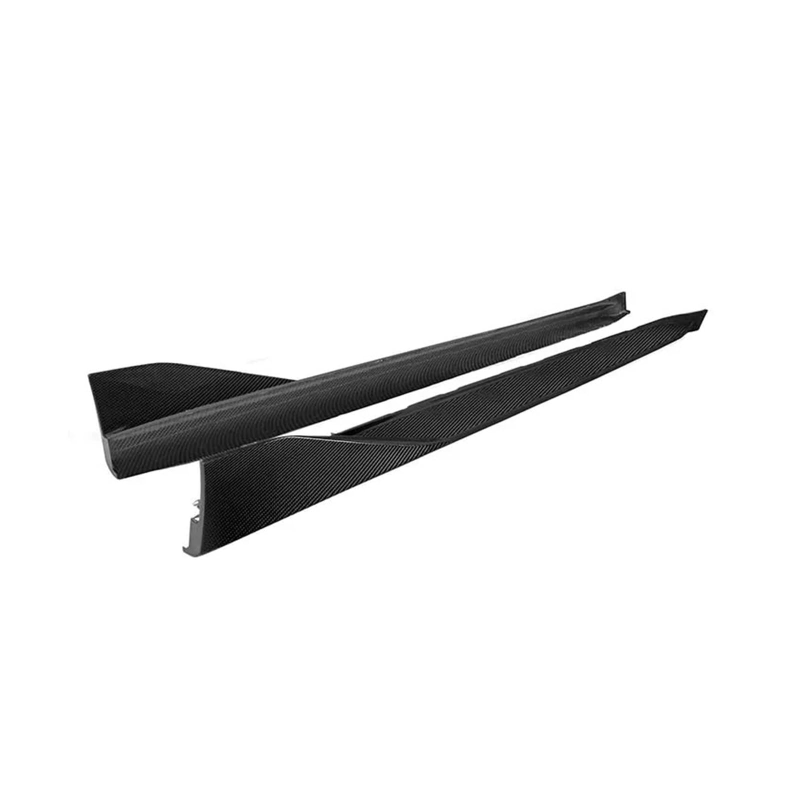 Seitenschweller aus trockenem Carbonfaser, Verlängerungsrock, MP-Stil, Schürzen, Splitter, Diffusor, Winglet-Flügel, kompatibel mit BMW G80 G82 G83 M3 M4 2021-IN(for G80 M3) von DACOLWZING