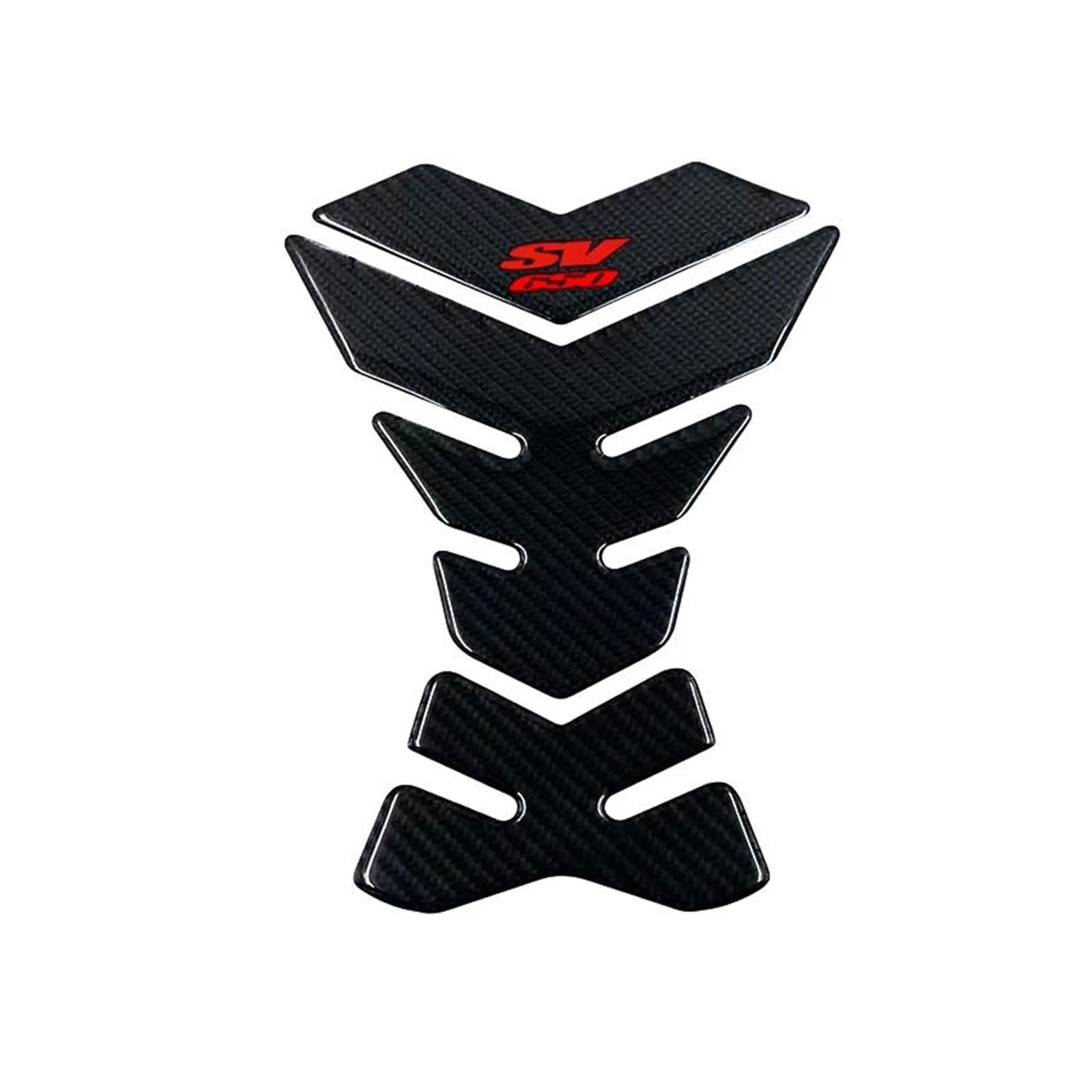 3D Harz Gel Motorrad Tank Pad Aufkleber Aufkleber Für Suzuki GSX SV GSF Bandit DL VL SFV 400 600 650 750(Black7) von DACONGI