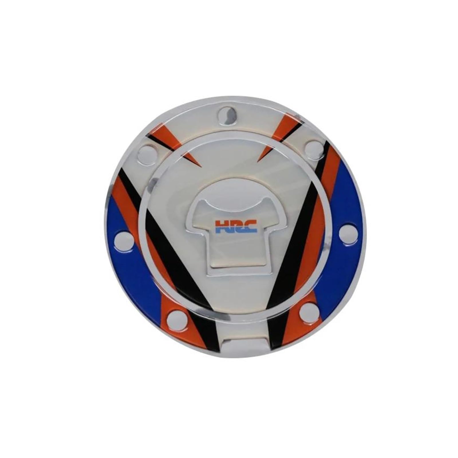 Für HON&DA CBR HRC CBR600RR CBR1000RR REPSOL CBR900 CBR929 CBR954 CBR250 Chrom Aufkleber Tankdeckel Abdeckung Aufkleber Pad(Multi-colored2) von DACONGI