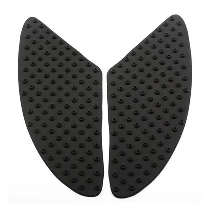 Für KAW&ASAKI Ninja ZX ZX6 R 9R 250R Motorrad Tank Traction Pad Aufkleber Gummi Seite Knie Grip Protector Aufkleber(Black) von DACONGI