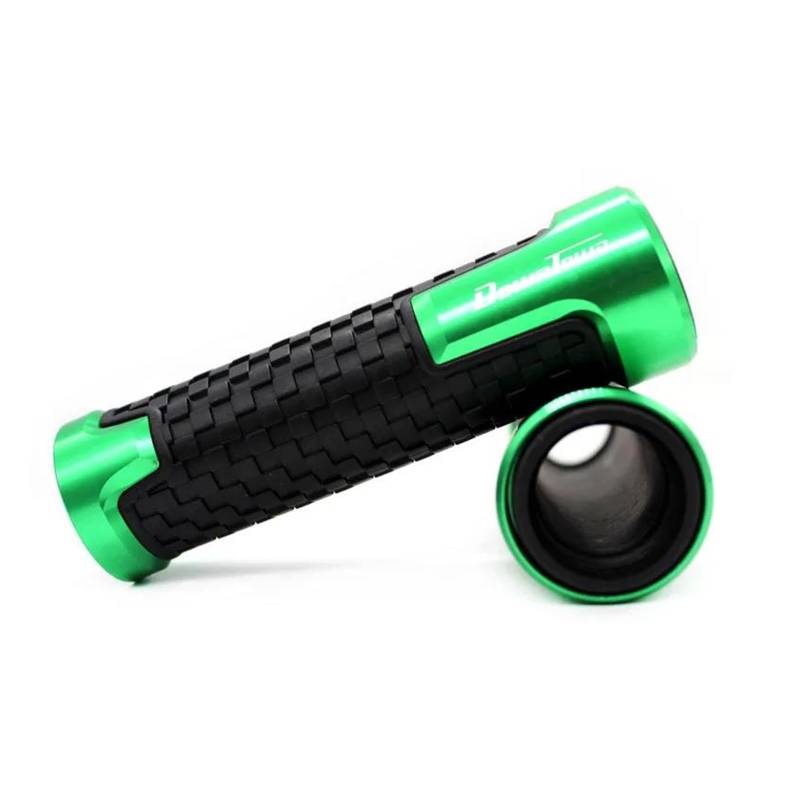 Für KYMCO Innenstadt 350i 300i 200i 300 Motorrad 22mm 7/8 "Lenker Handgriffe Gummi Grip Griff Bar End Plugs Lenkergriffe(Green) von DACONGI