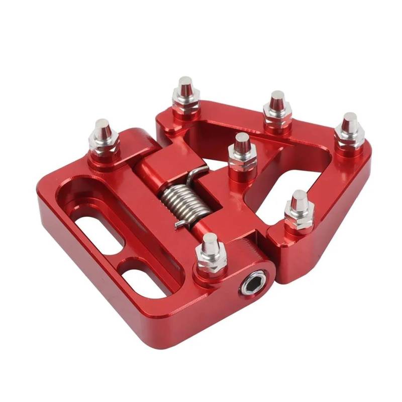 Fußbremskraftverstärker Für 125-530 390 690 790 890 1050 1090 1290 Enduro R Super Abenteuer R EXC Faltbare Hinten Bremspedal Schritt Spitze Platte(Red) von DACONGI