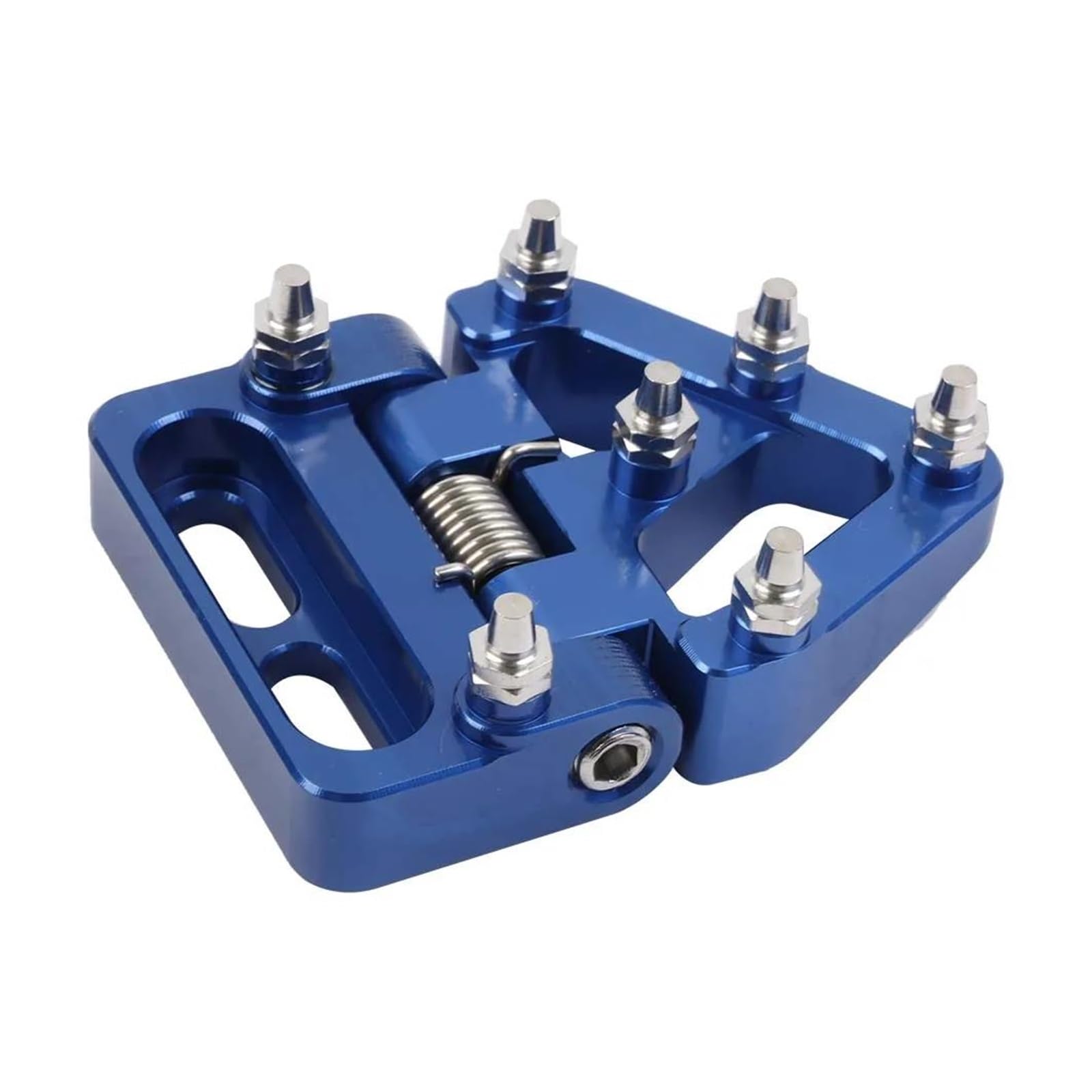 Fußbremskraftverstärker Für TC125 250 FC250 350 450 TE FE 125-501 FE 350 501S 701 Enduro Supermoto Faltbare Hinten Bremse Pedal Schritt Spitze Platte(Blue) von DACONGI