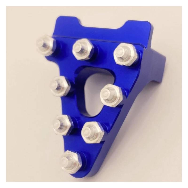 Fußbremskraftverstärker Motorrad CNC Hinten Bremspedal Schritt Tipps Für hon&da CRF50 CRF 50 XR50 Hinten Bremspedal Schritt Spitze Platte(Blue) von DACONGI