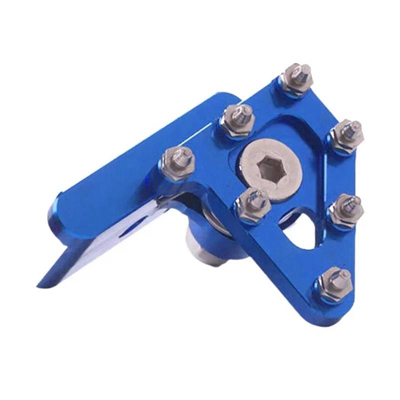 Fußbremskraftverstärker Motorrad Klapp Brems Kopf Zubehör Für Ka&wasaki Motocross Hinten Bremshebel Pedal Pedal Kopf Aluminium Legierung(Blue) von DACONGI