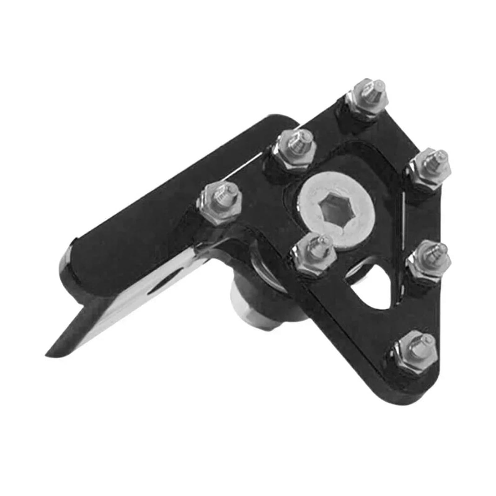 Fußbremskraftverstärker Motorrad Klapp Brems Kopf Zubehör Motocross Hinten Bremshebel Pedal Pedal Kopf Aluminium Legierung Für Suzuki(Black) von DACONGI