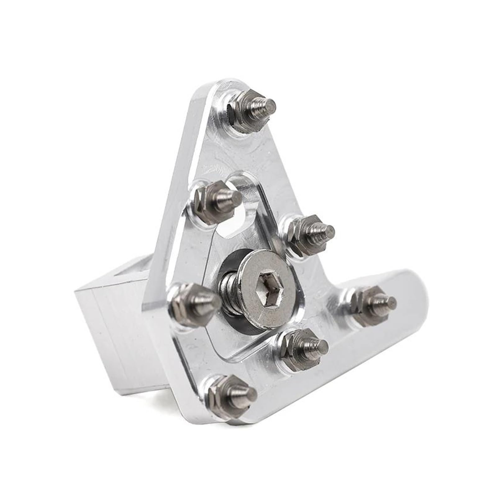 Fußbremskraftverstärker Motorrad Zubehör Hinten Bremshebel Pedal Schritt Spitze Für EXC XC XCF SX SXF EXCF CR CRF YZ YZF WR RM RMZ KX KXF(Silver) von DACONGI