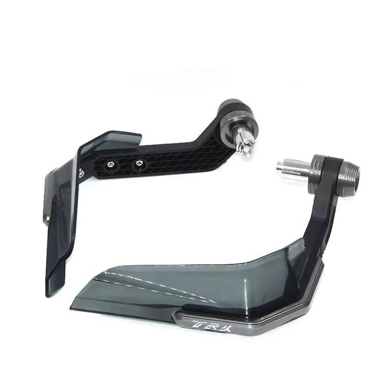 Griffiger Handschutz 7/8''22MM Motorrad Handschutz Hand Schild Schutz Windschutzscheibe Für Ben & Elli TRK502 TRK502X TRK 502 502x 251(Gray) von DACONGI