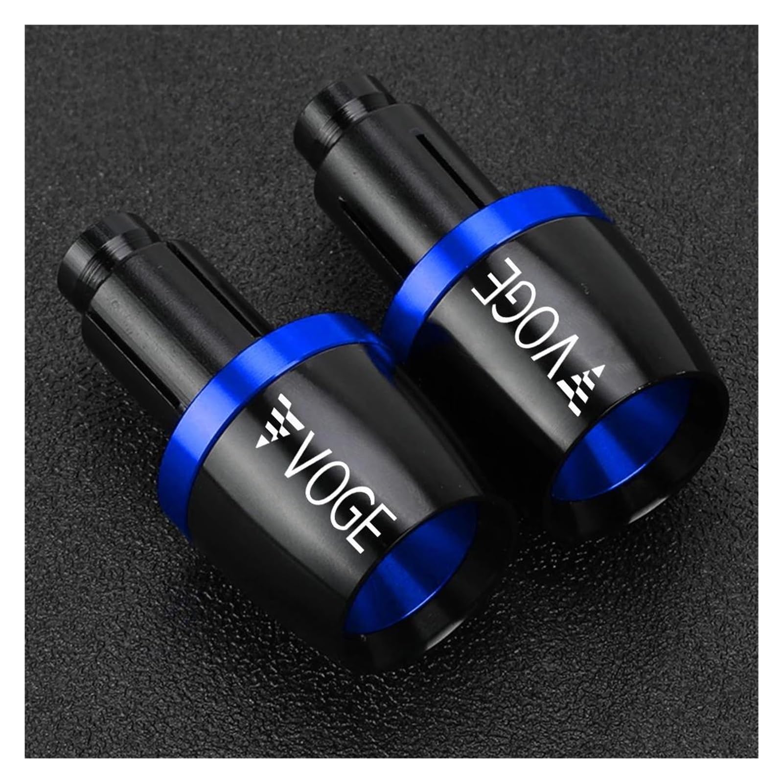 Lenkerende Für VOGE 650 500 DS 500R 650DS 500DS 300DS 300AC 300 R 300RR 500R 500DS 500 R Lenkergriffe Lenkerenden Kappe Stecker(Blue) von DACONGI