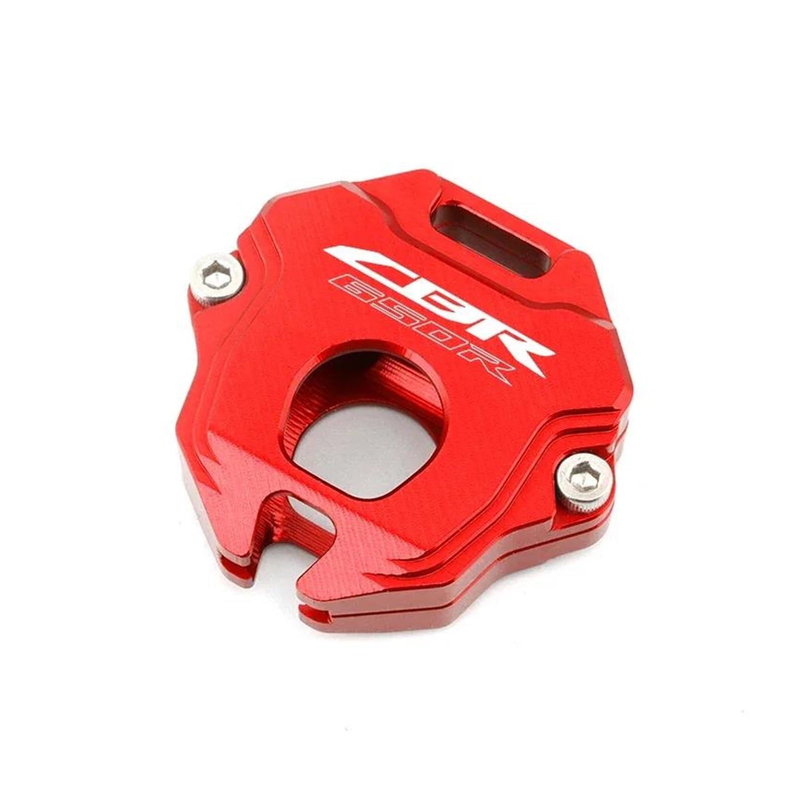 Schlüsselschutzhülle FÜR ho&nda CBR 650R CBR650 R CBR650R 2019-2023 CNC Motorrad Schlüssel Abdeckung Fall Shell Schlüsselring(Red) von DACONGI