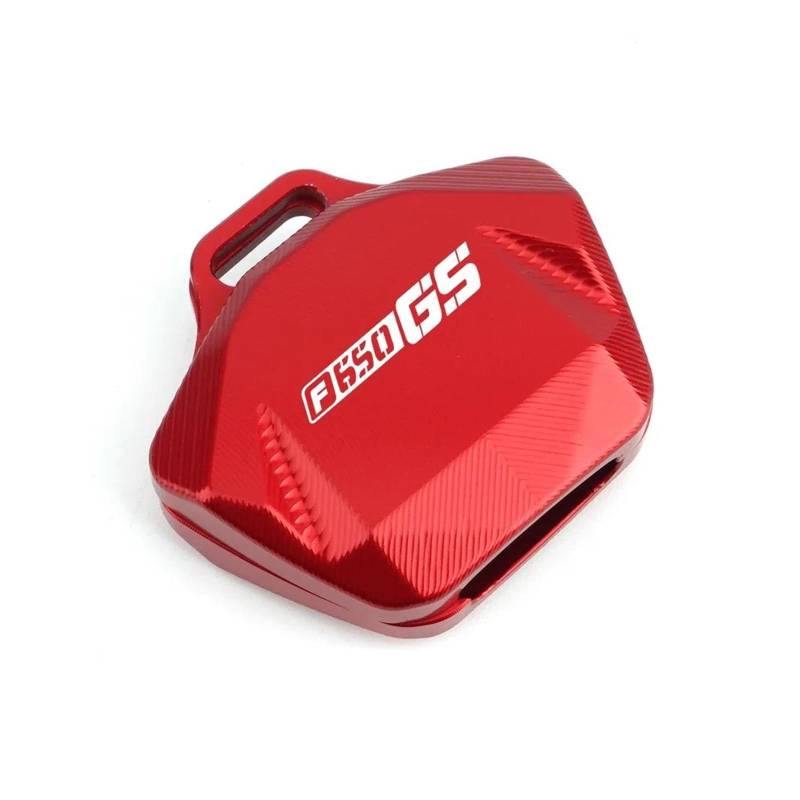 Schlüsselschutzhülle Für BM&W F650GS F 650 GS Motorradzubehör Aluminiumlegierung Schlüsselanhänger Schlüsselschale Cover Schutz Schlüsselanhänger Schlüsselring(Red) von DACONGI