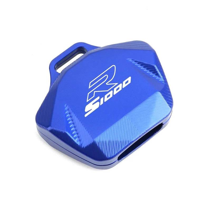 Schlüsselschutzhülle Für BM&W S1000R S1000RR S1000XR S 1000 R RR XR Motorrad CNC Schlüssel Abdeckung Schlüsselbund Schlüsselbund Shell Fall Schutz(Blue) von DACONGI