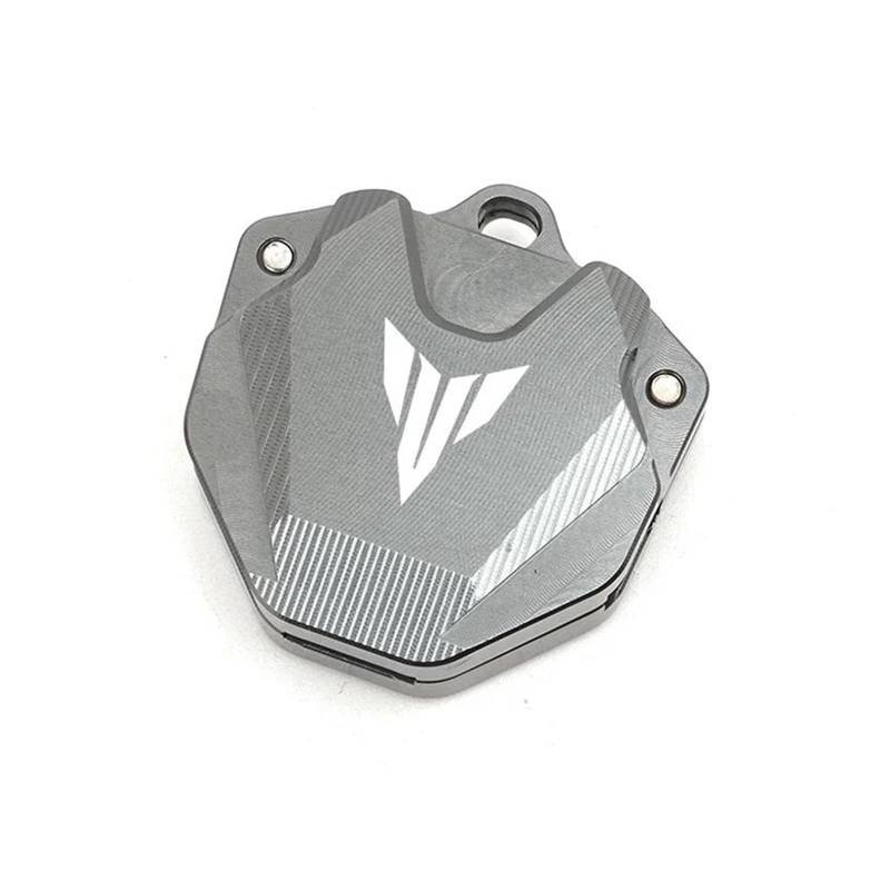 Schlüsselschutzhülle Für YAM&AHA MT03 MT07 MT09 MT10 MT 03 07 09 10 Schlüsselabdeckung Hülle Schutz Schlüsselanhänger Schlüsselanhänger Motorrad(Titanium) von DACONGI