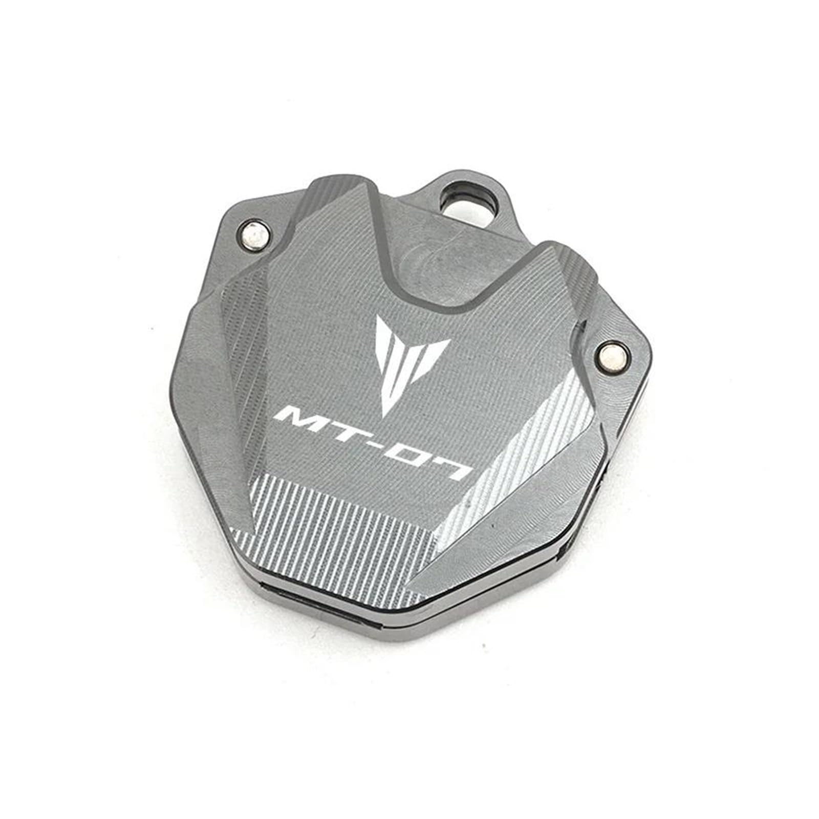 Schlüsselschutzhülle Für YAM&AHA MT07 MT-07 FZ-07 2022 2021-2024 Motorradzubehör CNC-Schlüsselabdeckung Schlüsseletui Shell & Schlüsselanhänger(Titanium) von DACONGI