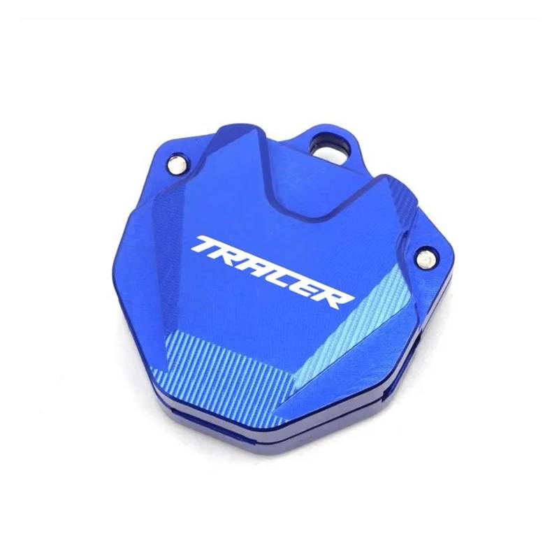 Schlüsselschutzhülle Für YAM&AHA Tracer 7 9 900 700 GT MT07 MT09 2013-2022 2023 Motorrad Schlüssel Abdeckung Kappe Schlüssel Fall Shell Protector(Blue) von DACONGI