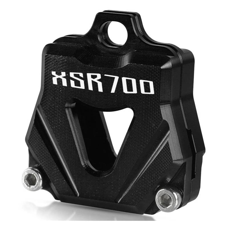 Schlüsselschutzhülle Für YAM&AHA XSR700 XSR700 2018 Motorradzubehör CNC-Schlüsselabdeckung Schlüsselbund Schlüsselbund Shell Case Schutz(Black) von DACONGI