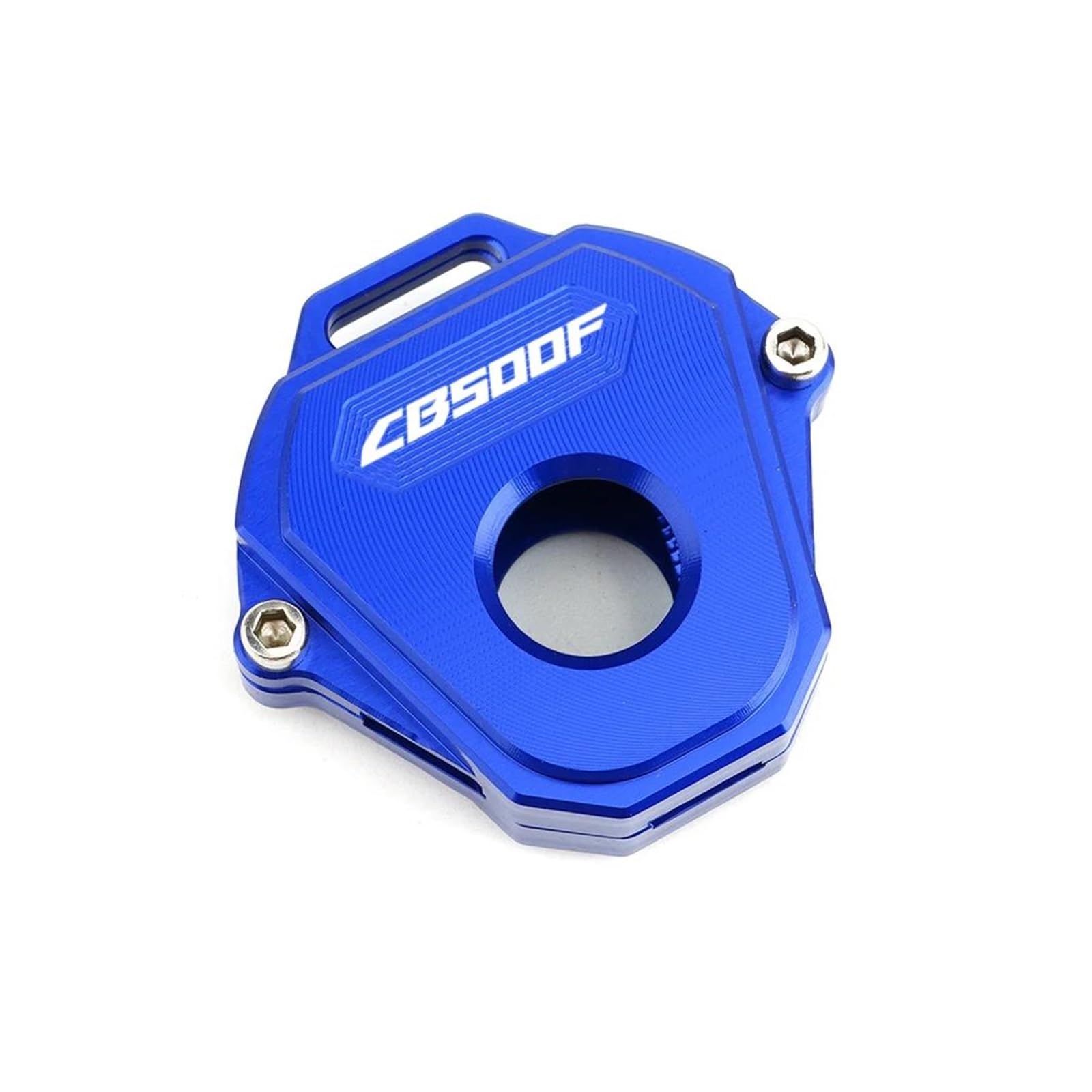 Schlüsselschutzhülle Für ho&nda CB500X CB500F CB 500X 500F 500 X F Motorradzubehör Aluminium Schlüsselabdeckung Shell Fall Kappe Schutz(Blue) von DACONGI