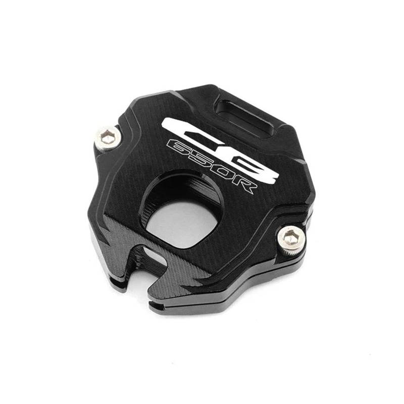 Schlüsselschutzhülle Für ho&nda CB650R CB 650R CB650 R Motorradzubehör Stickerei Schlüsselbund Schlüsselbund Schlüsselabdeckung Shell Cap(Black) von DACONGI