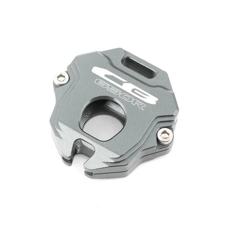 Schlüsselschutzhülle Für ho&nda CB650R CB 650R CB650 R Motorradzubehör Stickerei Schlüsselbund Schlüsselbund Schlüsselabdeckung Shell Cap(Titanium) von DACONGI