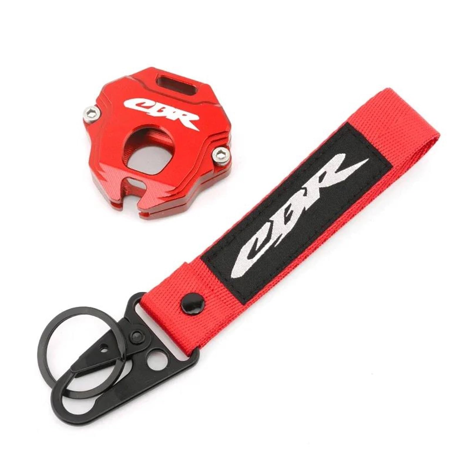 Schlüsselschutzhülle Für ho&nda CBR650R CBR600RR CBR1000RR CBR500R CBR 650R 600RR 1000RR 250RR Motorrad Schlüssel Fall Abdeckung Shell Keychain(Red2) von DACONGI