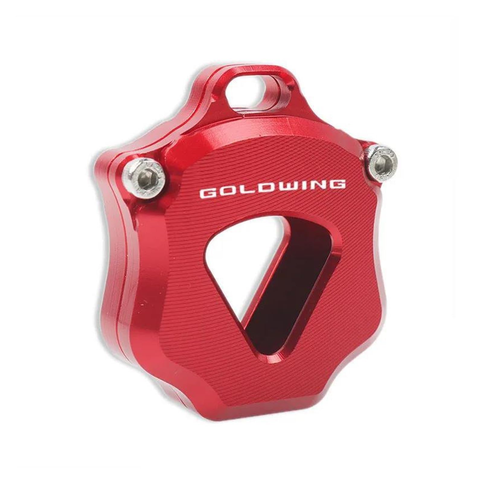 Schlüsselschutzhülle Motorrad CNC Schlüssel Abdeckung Fall Shell Schlüssel Schutz Für HO&NDA Goldwing 1500 Gold Wing 1800 GL1800 GL1500(Red) von DACONGI