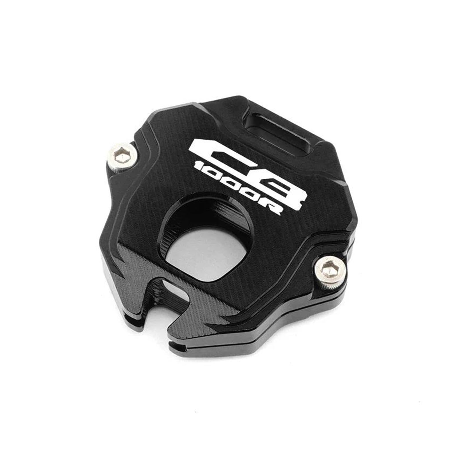 Schlüsselschutzhülle Motorrad CNC Schlüssel Abdeckung Schlüsselbund Schlüsselbund Shell Fall Schutz Für ho&nda CB1000R CB 1000 R CB1000 2018-2023(Black) von DACONGI