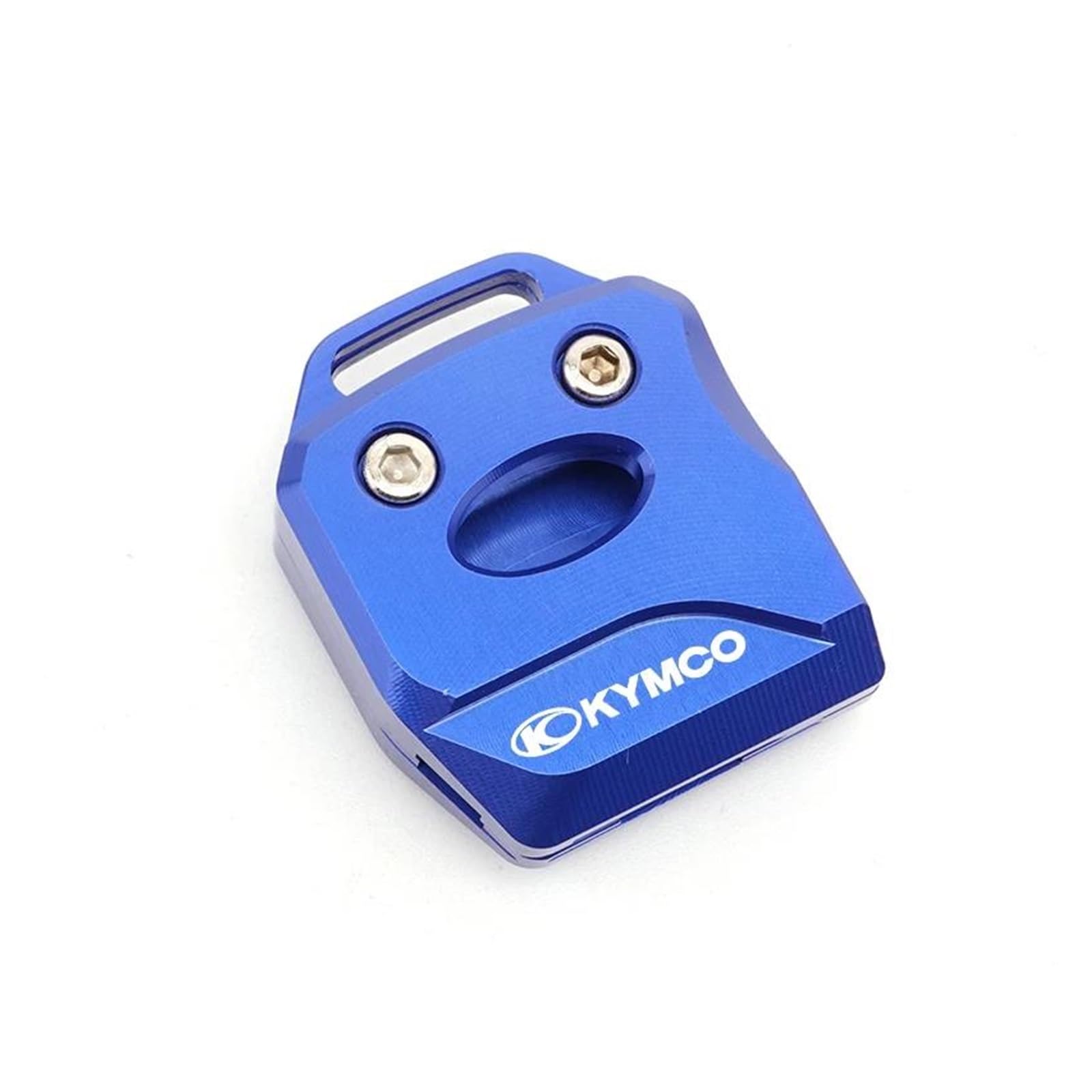 Schlüsselschutzhülle Motorrad CNC Schlüsseletui Abdeckung Schale Schutz Schlüsselanhänger Für Kymco Xciting 300 Downtown 125I 200I 300I 350I Xtown 125(Blue) von DACONGI