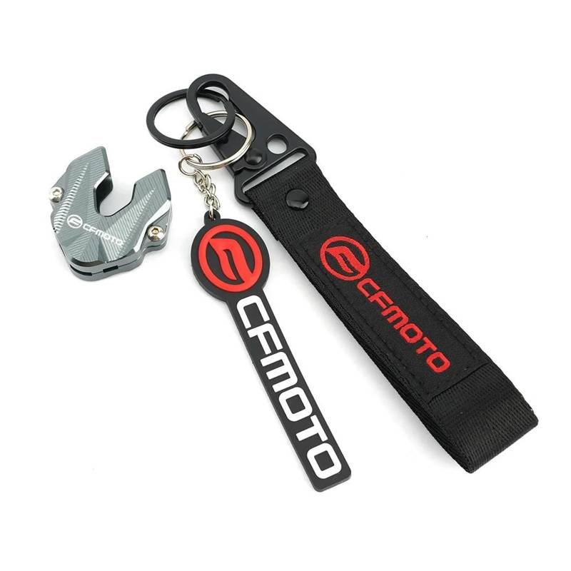 Schlüsselschutzhülle Motorrad Keychain Schlüssel Shell Fall Abdeckung Für CFMOTO CL-X700 700CLX 450SR 450SS 450NK 450MT 250SR MY22 700MT 800MT(Titanium2) von DACONGI