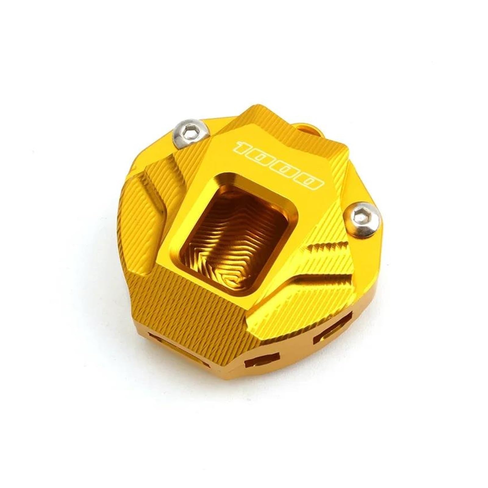 Schlüsselschutzhülle Motorrad Schlüssel Abdeckung Fall Schlüssel Shell Schlüsselanhänger Schlüsselring Für Suzuki GSXS1000 GSX-S1000 GSX-S GSXS 1000(Gold) von DACONGI