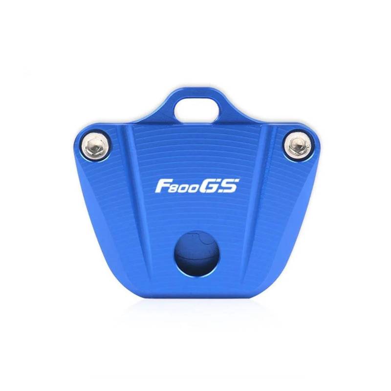 Schlüsselschutzhülle Motorradzubehör CNC-Schlüsselabdeckung Gehäuseschale Schlüsselschutz Passend Für F700GS F800GS F800R F700 GS F800 GS R(Blue2) von DACONGI