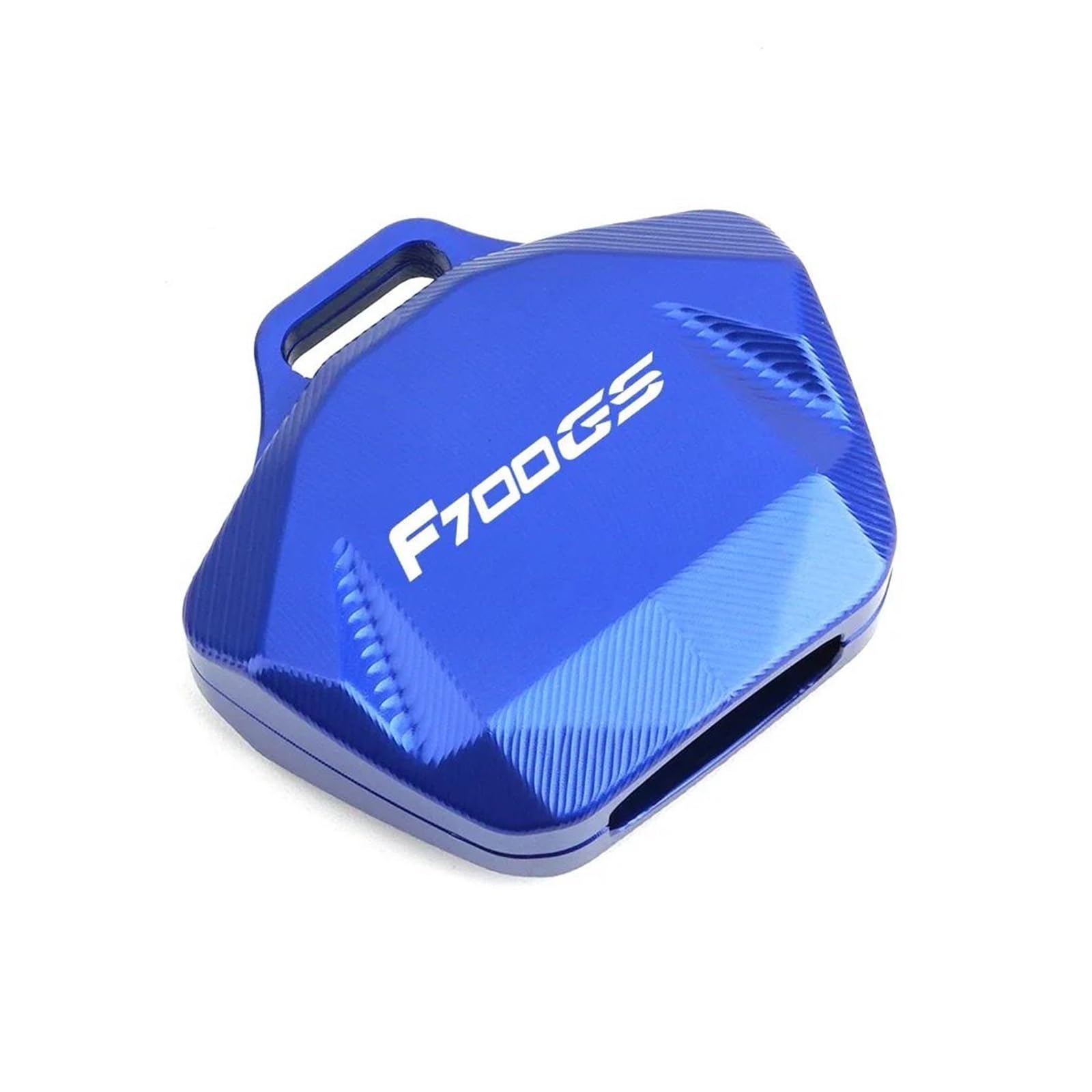 Schlüsselschutzhülle Motorradzubehör Schlüsselanhänger Schlüsseletui Abdeckung Schutzschale Für BM&W F 700 800 GS F700GS F800R F800GS(Blue) von DACONGI