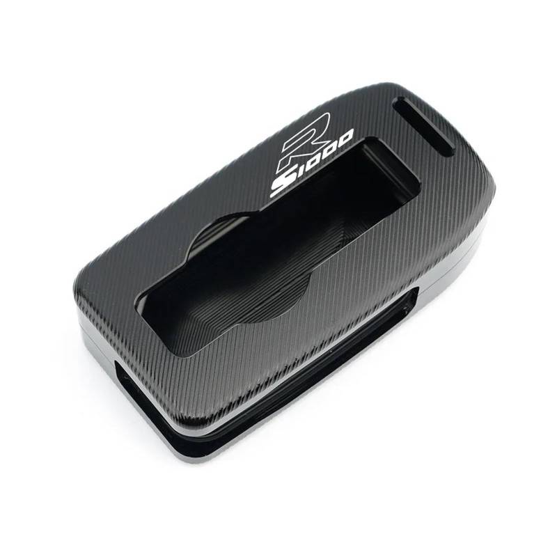 Schlüsselschutzhülle Schlüsselgehäuseabdeckung Für BM&W S1000R S 1000 S1000 R 2021 2022 Motorradzubehör CNC-Schlüsselschalenschutz(Black) von DACONGI