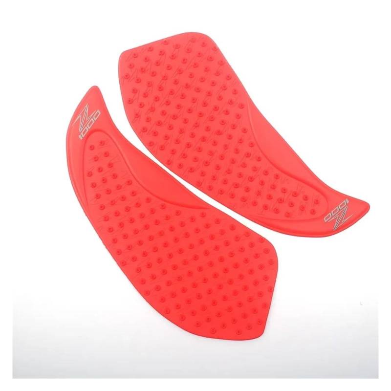 Tank Pad Für KAW&ASAKI Z1000 2007-2013 Z 1000 11 Aufkleber Motorrad Zubehör Schutz Aufkleber Gas Knie Grip Traktion Seite(Red) von DACONGI