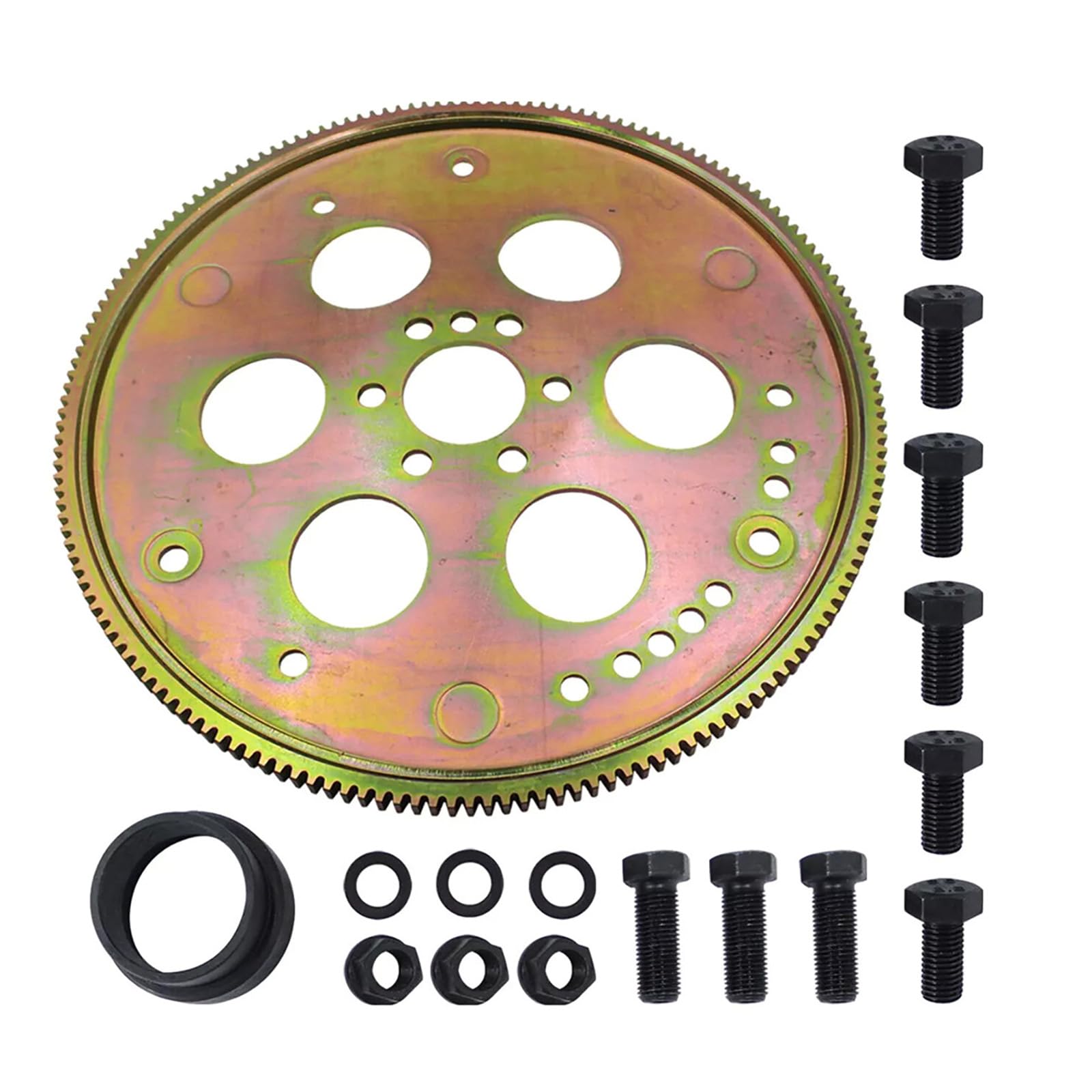 Adapter Flexplate Kit Ersatz für LS1/2/6/5.3/6.0 Gen III GM auf TH350/700R4/4L60 LSOT00142 + LSRB200748 von DAGIJIRD