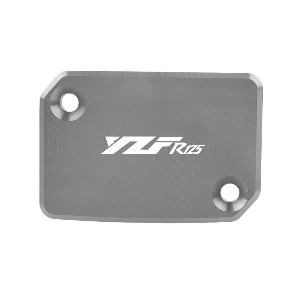 Bremsflüssigkeitsbehälter Abdeckkappe Pro Motorrad CNC Motorrad Zubehör Vorne Hinten Brems Zylinder Flüssigkeit Reservoir Abdeckung Cap Für Yam&aha YZF-R125 YZF R125 2008 2009 2010 2011 von DAGMARA