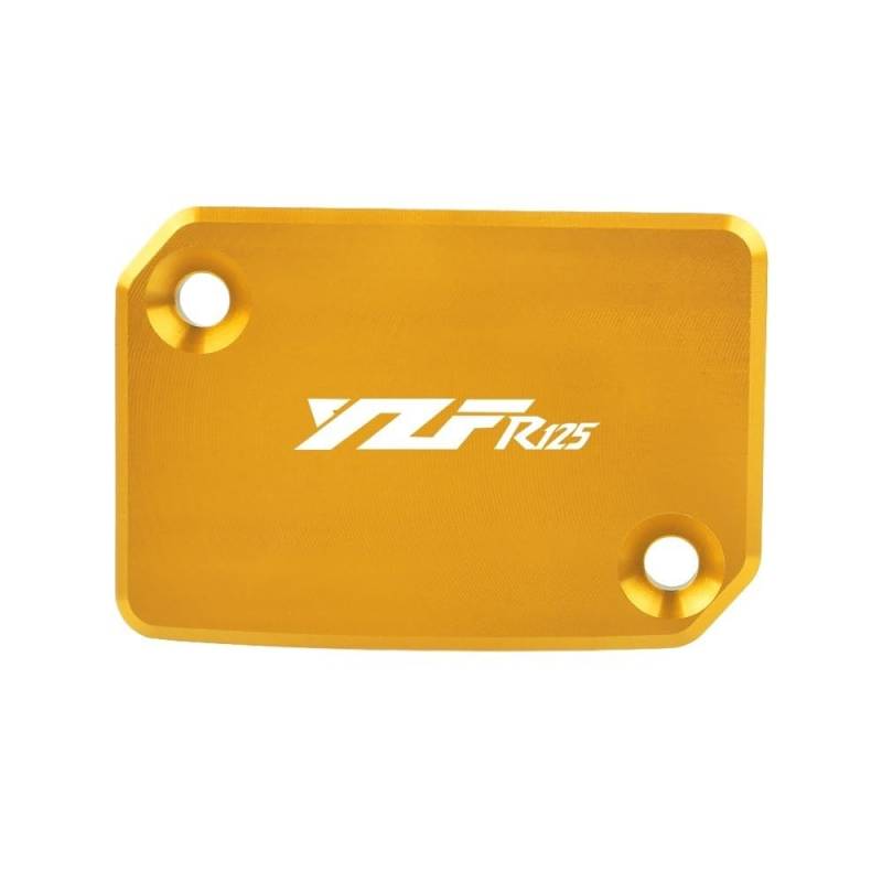 Bremsflüssigkeitsbehälter Abdeckkappe Pro Motorrad CNC Motorrad Zubehör Vorne Hinten Brems Zylinder Flüssigkeit Reservoir Abdeckung Cap Für Yam&aha YZF-R125 YZF R125 2008 2009 2010 2011 von DAGMARA