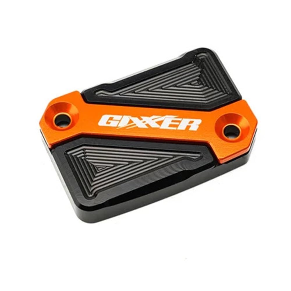 Bremsflüssigkeitsbehälter Abdeckkappe Pro Motorrad Für SU&ZUKI GIXXER 250 SF 150 125 2018-2024 Motorrad CNC Ablassen Motoröl Einfülldeckel Vorderradbremsflüssigkeitsbehälter Abdeckung von DAGMARA