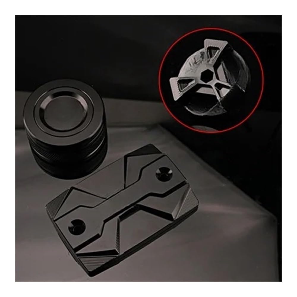 Bremsflüssigkeitsbehälter Abdeckkappe Pro Motorrad Für XCAPE650 Zubehör Motorrad Hinten Vorne Bremsflüssigkeitsdeckel Und Öleinfülldeckel Für Moto Morini XCape 650 X-Cape 650 2022–2024 von DAGMARA