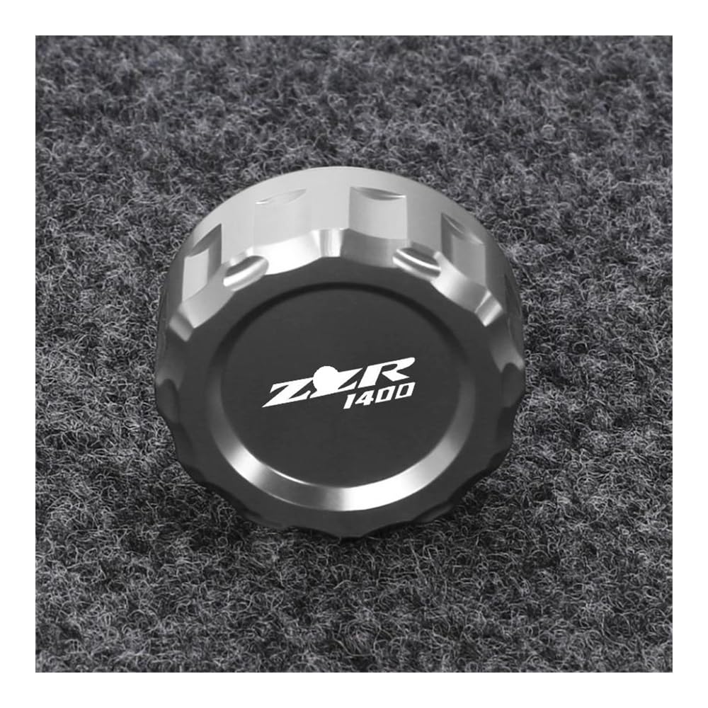 Bremsflüssigkeitsbehälter Abdeckkappe Pro Motorrad Motorrad CNC Hinten Brems Flüssigkeit Zylinder Reservoir Pumpe Abdeckung Kappe Für Kaw&asaki ZZR1400 ZZR 1400 2006 2007 2008 2009 2010 2011 von DAGMARA