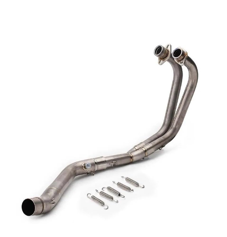 Motorrad Auspuffschalldämpfer Für Yam&aha MT03 MT-03 R25 R3 2014-2021 Motorradauspuff Link Mid Pipe Auspuff Voller Motorradauspuff von DAGMARA