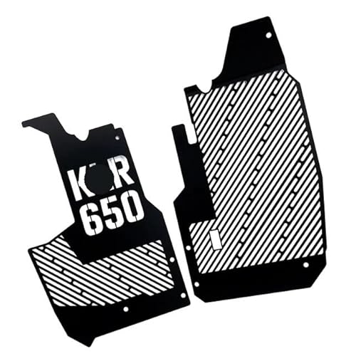 Motorrad Kühlergrill Schutz FÜR Kaw&asaki KLR650 KLR 650 Klr650 2022 2023 Motorrad Kühler Schutz Aluminium Kühler Schutz Abdeckung Wasser Tank Schild von DAGMARA