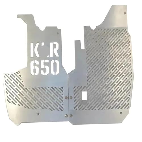 Motorrad Kühlergrill Schutz FÜR Kaw&asaki KLR650 KLR 650 Klr650 2022 2023 Motorrad Kühler Schutz Aluminium Kühler Schutz Abdeckung Wasser Tank Schild von DAGMARA