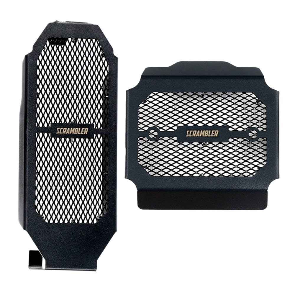 Motorrad Kühlergrill Schutz Für Du&Cati Scrambler800 Scrambler 800 2015-2021 Kühler Schild Grille Schutz Motorrad Zubehör Öl Kühler Abdeckung Schutz von DAGMARA