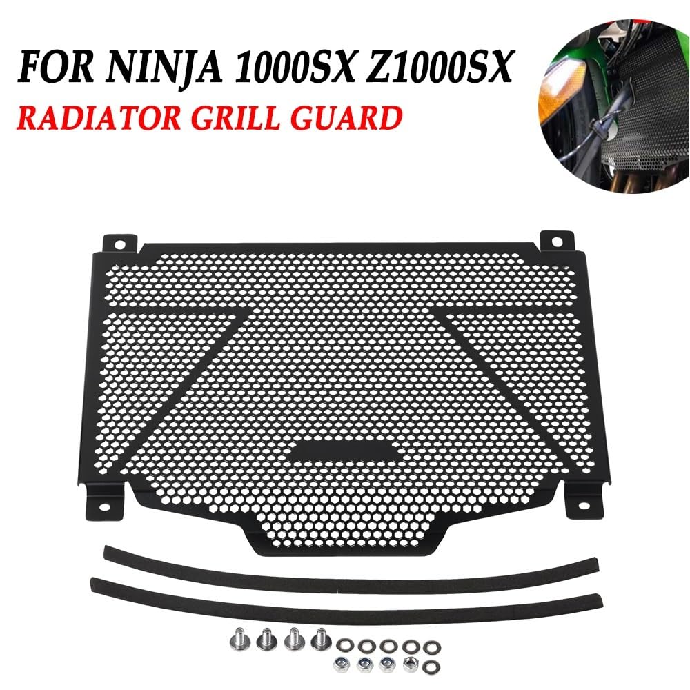 Motorrad Kühlergrill Schutz Für Kaw&asaki NI&nja 1000SX Z1000SX NI&nja Z1000 SX 2020-2023 Motorrad Zubehör Kühlergrill Schutz Wasser Kühlung Grill Abdeckung von DAGMARA