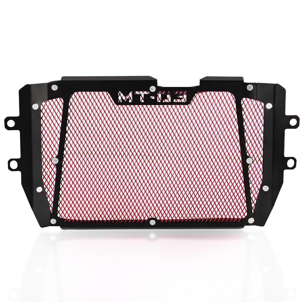 Motorrad Kühlergrill Schutz Motorrad Kühler Schutz Grille Schutz Schutz Abdeckung Passend Für Yam&aha MT-03 MT-25 FZ-03 MT 03 25 MT25 FZ03 MT03 2015-2023 von DAGMARA