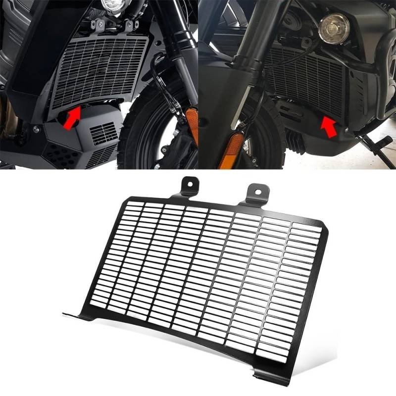 Motorrad Kühlergrill Schutz Motorrad Kühler Schutz Motor Grille Abdeckung Schutz Für Ha&rley Pan 1250 RA1250s 2020 2021 Motorrad Zubehör von DAGMARA