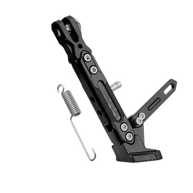 Motorrad Parkstütze Parkständer Motorrad Zubehör Für Aluminium Legierung Einstellbare Seite Stehen Parkplatz Rack Für Cb650r Pcx 125 Nc750x Für Dio Xadv50 von DAGMARA