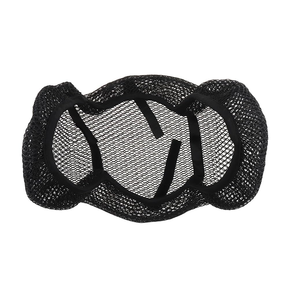 Motorrad Sitzabdeckung 1 Stück Atmungsaktives Mesh Motorrad Moped Motorrad Roller Sitzbezüge Kissen Anti-Rutsch-Abdeckung S-6XL Motorrad Zubehör von DAGMARA