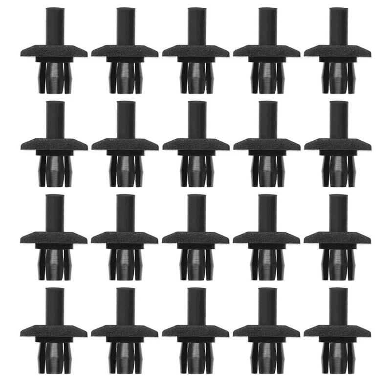 DAINUN [Replacement] 20Pcs Auto Kühlergrill Trim Clips Ersatz for Golf 1974-1993 for Transporter T25 1984-1992 for MK1 Auto Innen Zubehör von DAINUN