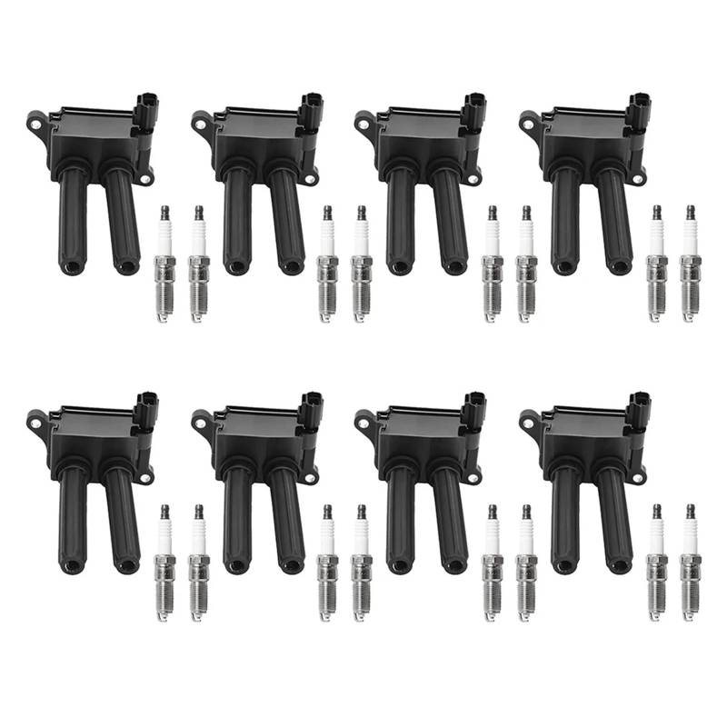 DAINUN [Replacement] 8PCS Zündspule 16PCS for Funken for Stecker for Dodge for Ladegerät for Durango for Chrysler 300 5,7 L V8 UF504, 56029129AA von DAINUN